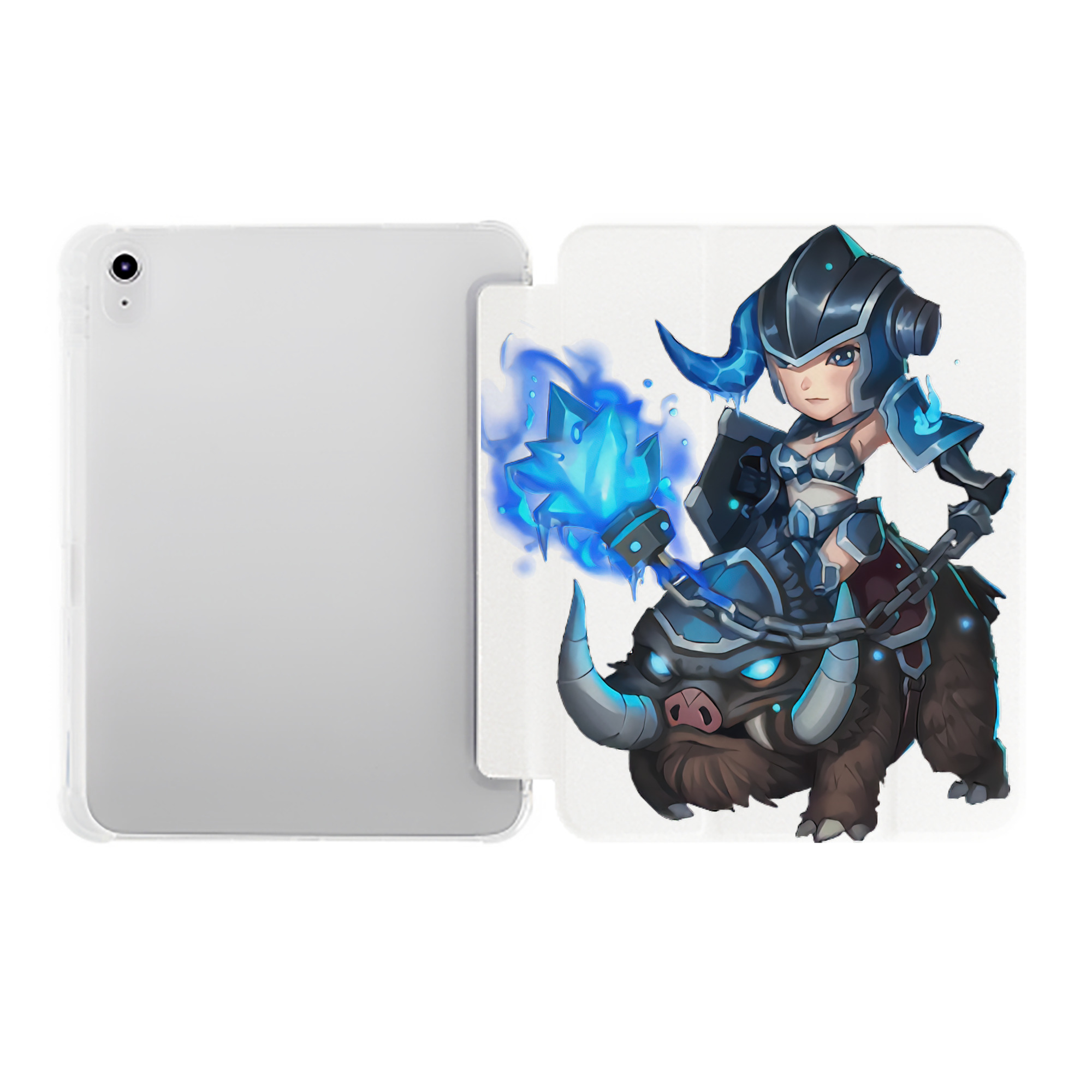 （画像用） リーグ・オブ・レジェンド League of Legends LOL IPad ケース ペン収納付き 三つ折りスタンド PUレザー×シリコン 対応機種9.5/10.5/10.9インチ